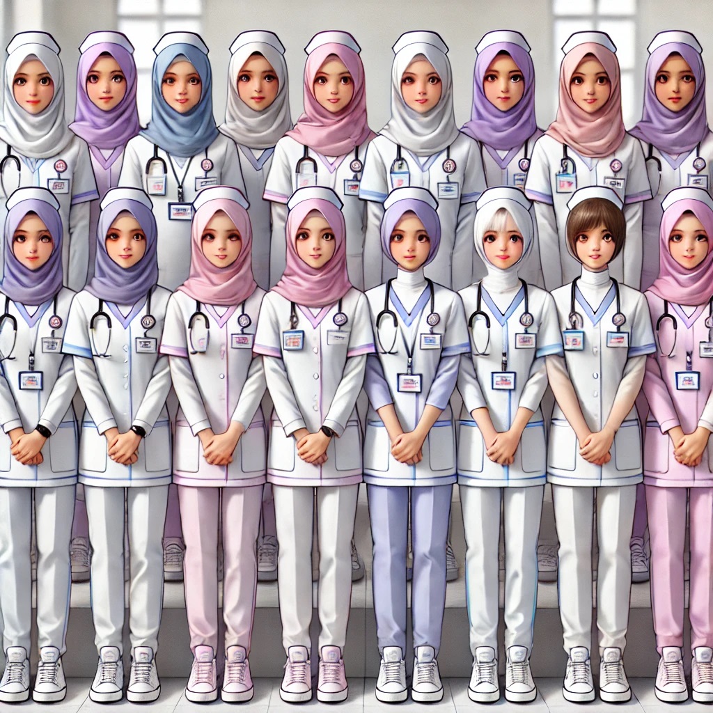 Dress Of Khairun Nesa Nursing College